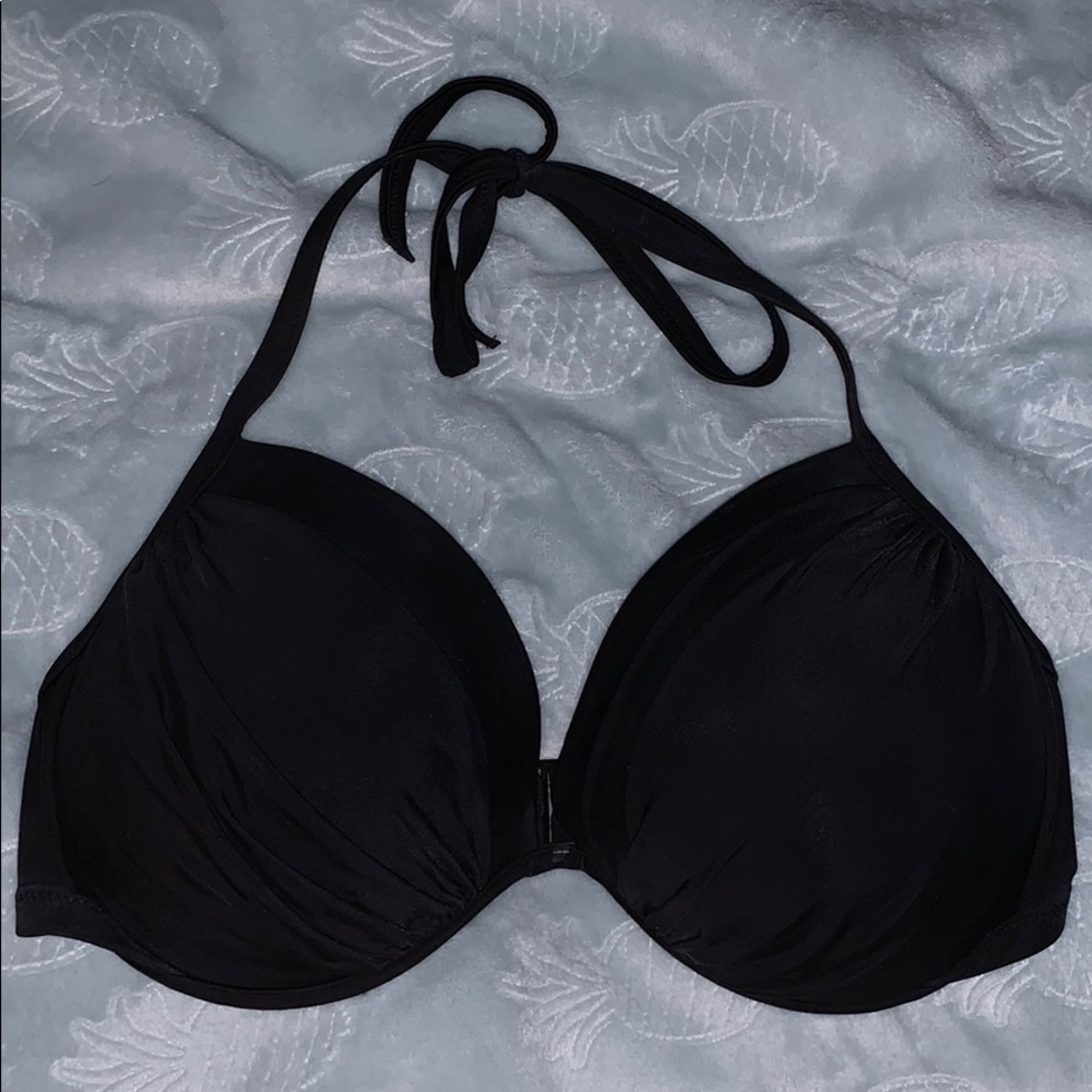 Shade and Shore Black Bikini Top: 38DD